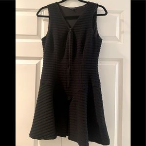 Theory Black Mini Dress